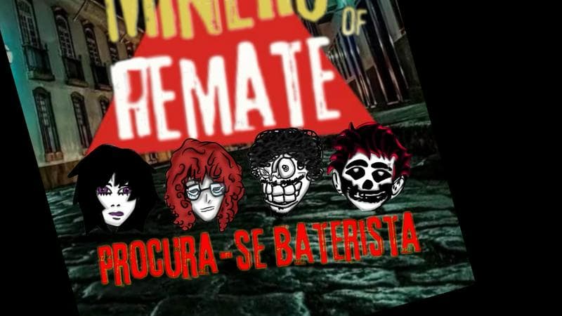 Procura-se baterista para á banda autoral Miners of remate